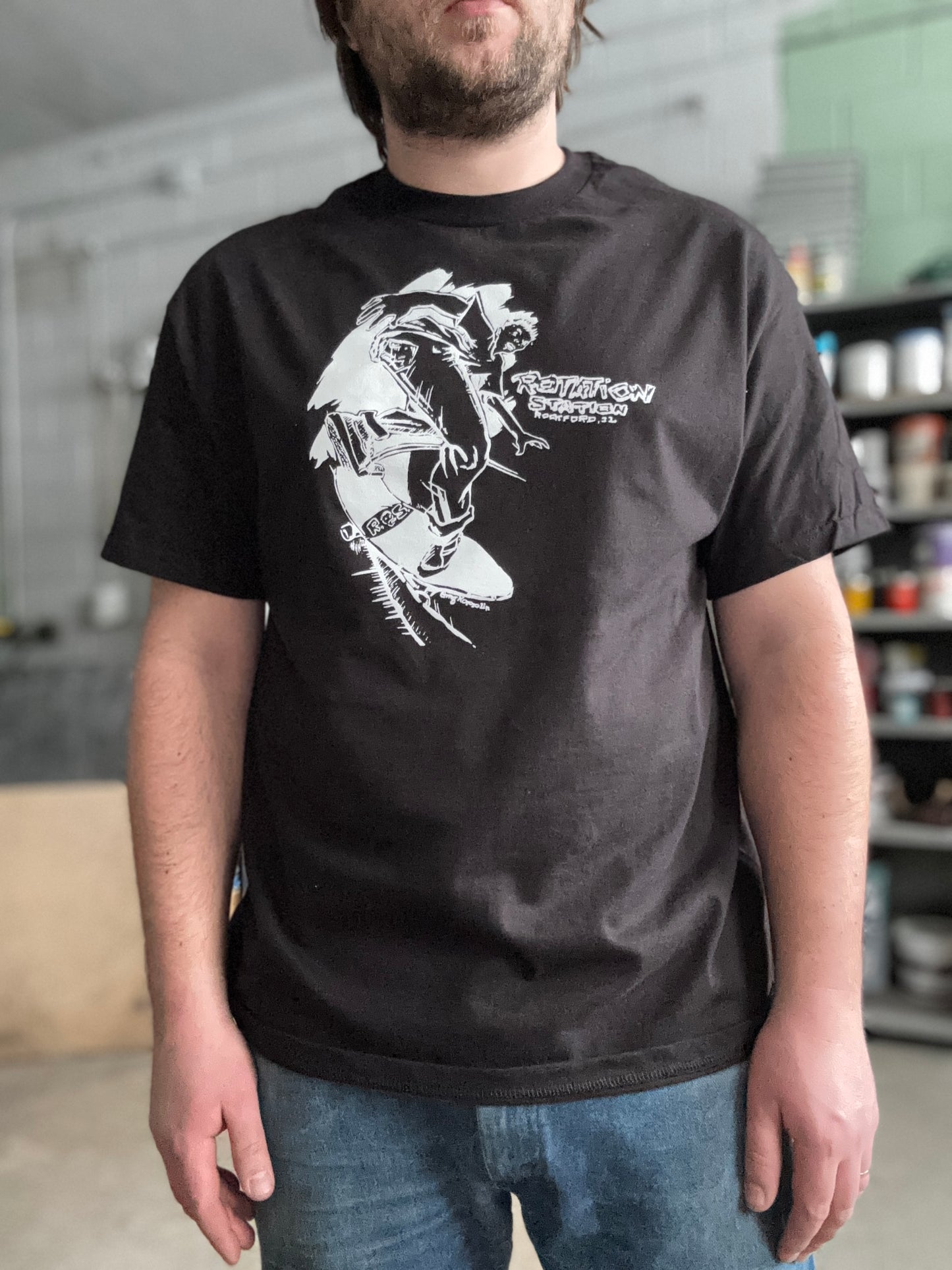 1989 Rotation Station Shirt Black