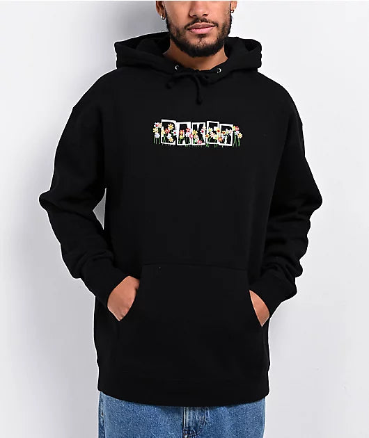 Baker Floral Logo Hoodie XL