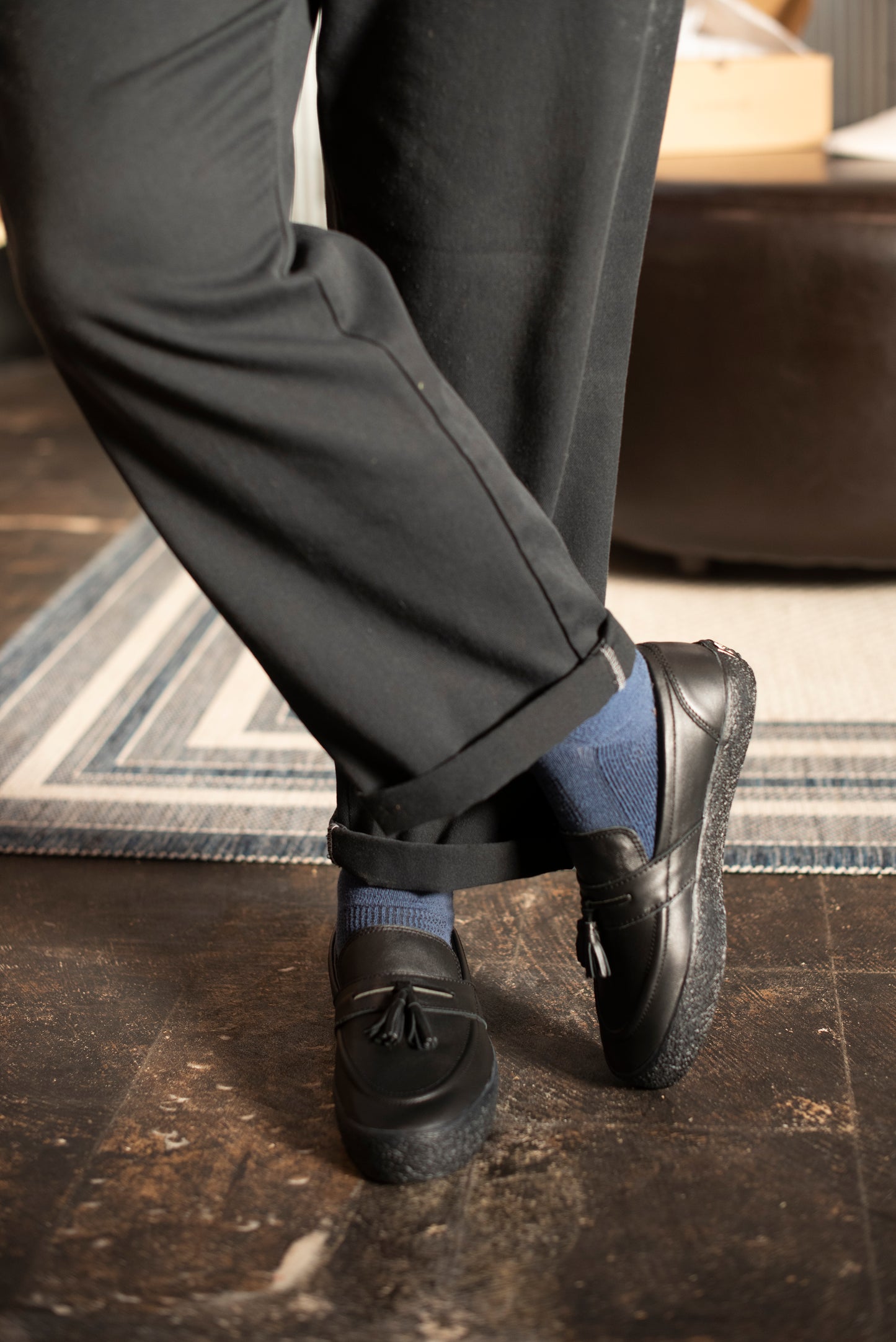 VM005 Loafer Black Leather