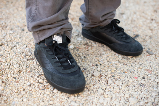 CM001 Black Perf Rough Out