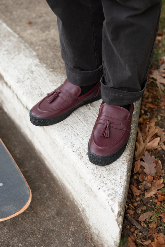 VM005 Oxblood Leather Loafer