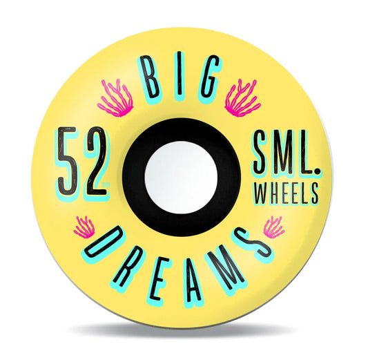 Sml Mellow Yellow Cruisers 52mm 92a