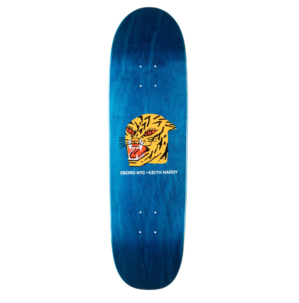 5Boro Keith Hardy Demon Cat Deck Shaped 8.75