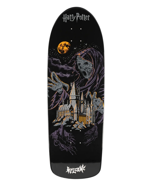 Welcome x Harry Potter Skateboard Deck Dementor on Boar Black 10.1