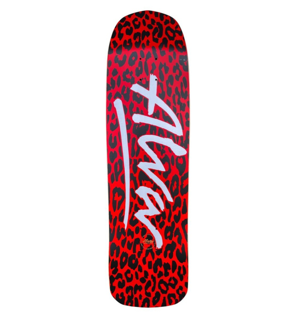 ALVA URBAN GUERILLA PINK SHAPED DECK 8.75