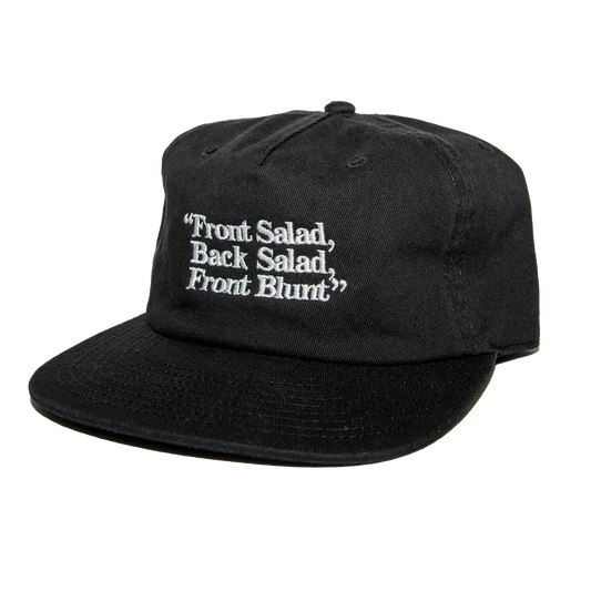 Front Salad, Back Salad, Front Blunt Hat